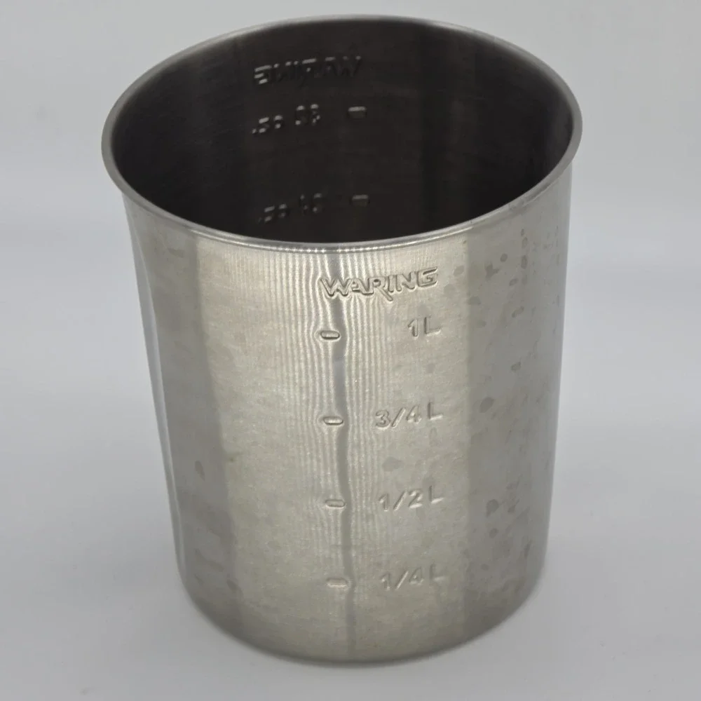 Waring Pro Juice Extractor Replacement Stainless Steel Measuring Cup 32oz JEX328